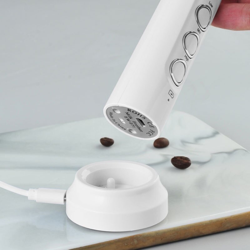 3-in-1 Rechargeable Electric Milk Frother
