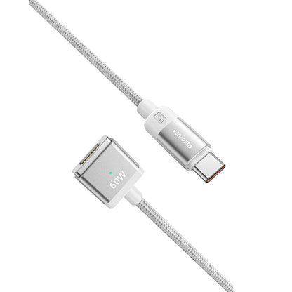 USB C to Mag2 Braided 60W 2M Fast Data Charging Cable VD-DCA09