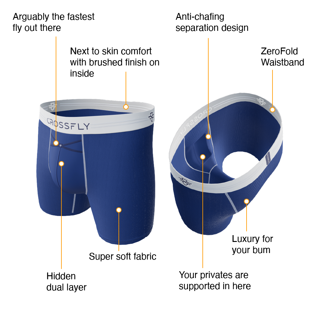 Lux Men's 7" Boxers - Black/Gold