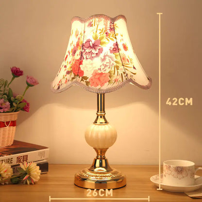 European Minimalist Glass Table Lamp - Vintage Style