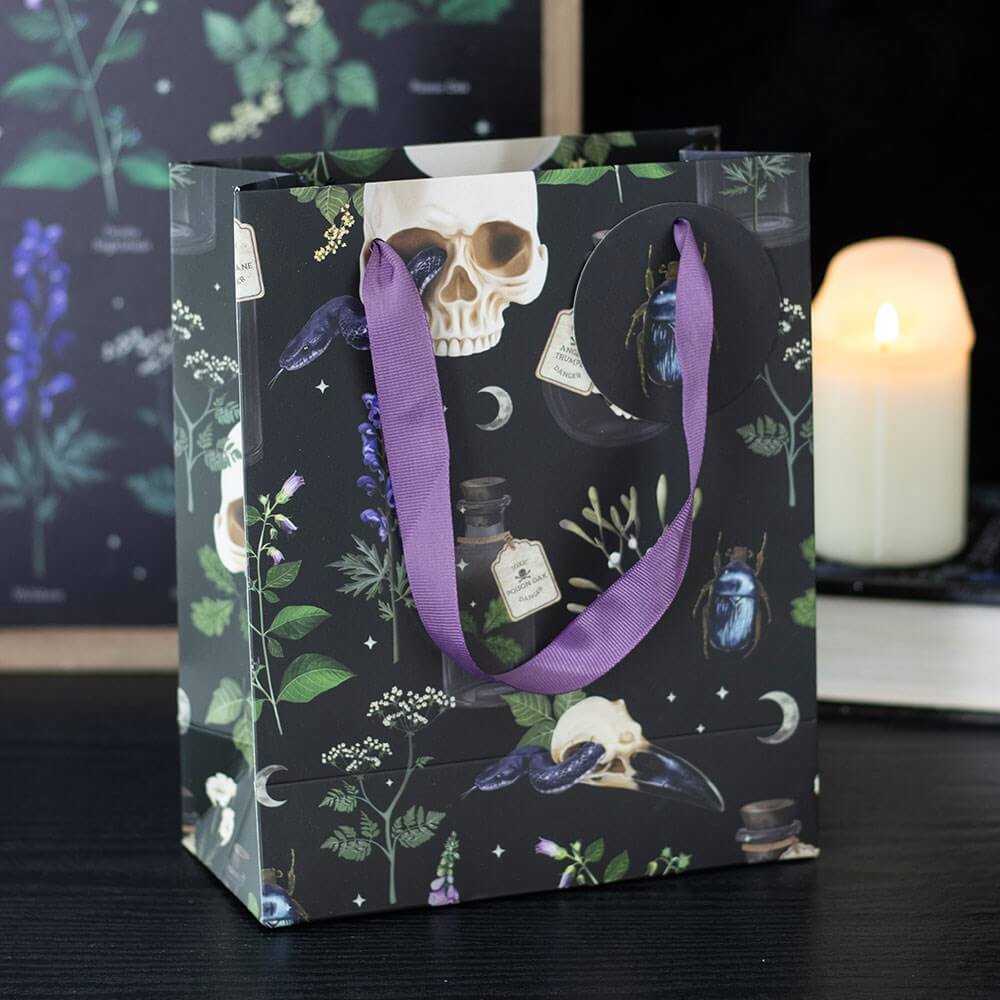 Gothic Gifts 23cm Venom & Vines Sac Cadeau Imprimé