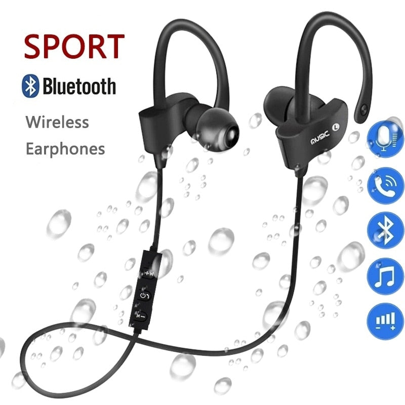 Wireless Bluetooth Earloop Earphones