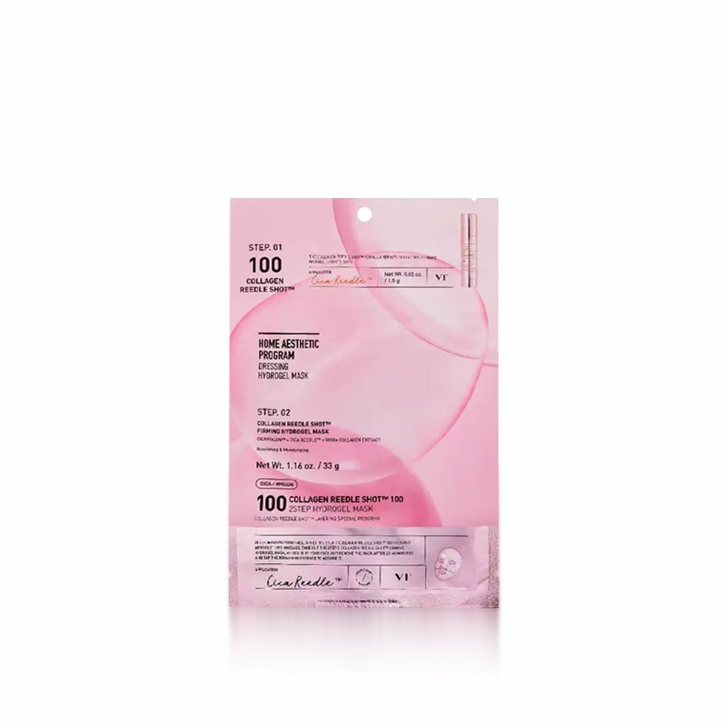 VT Collagen Reedle Shot 100 2-Step Hydrogel Mask
