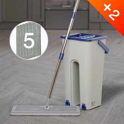 Mop PRO Compact — Multi-Functional Wash & Dry Mop and Bucket Set