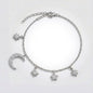 Bracelet breloque lune et étoile Vega | Argent