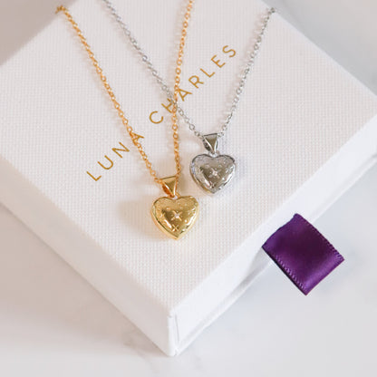 Vida Bubble Heart Necklace | 925 Sterling Silver