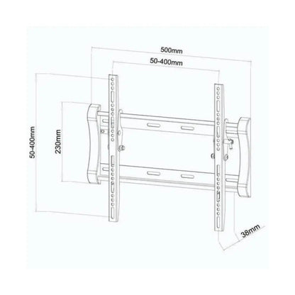Vivanco BTI 6040 TV Wall Bracket, tiltable, VESA 400, max 35kg.