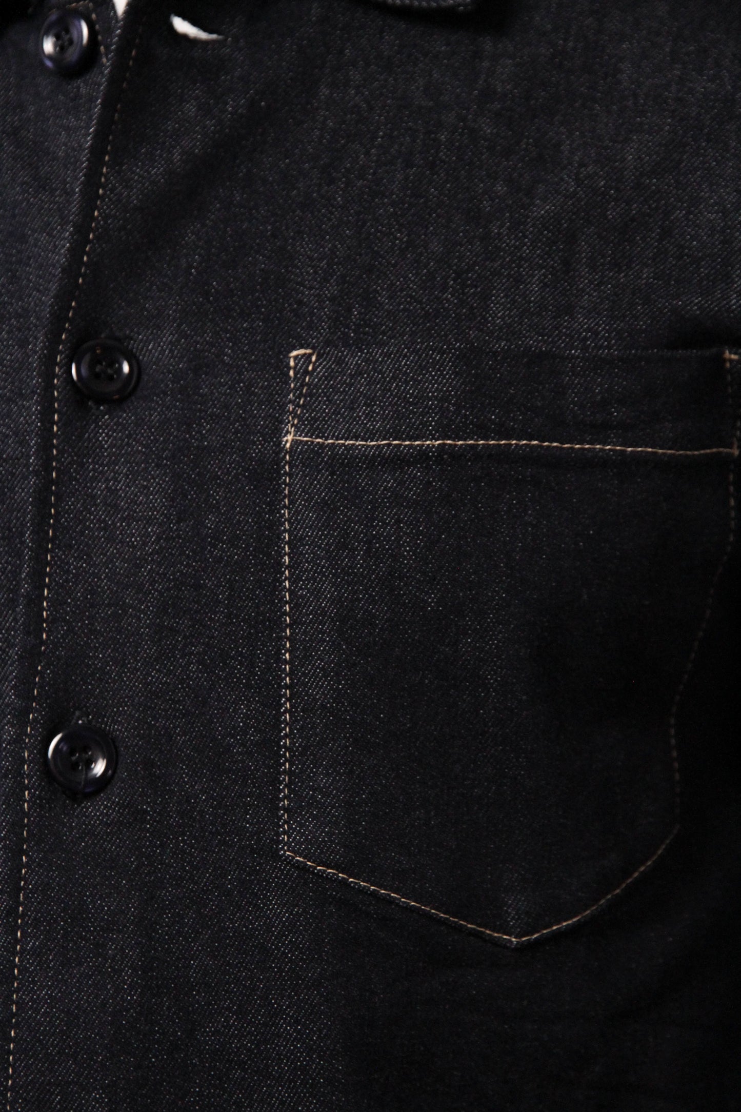 Bart Denim Button Overshirt - EverBlue