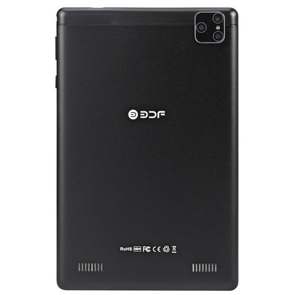 BDF P8 3G Phone Call Tablet PC, 8 inch, 2GB+32GB, Android 9.0, MTK8321 Octa Core Cortex-A7, Support Dual SIM & Bluetooth & WiFi & GPS, EU Plug(Black)