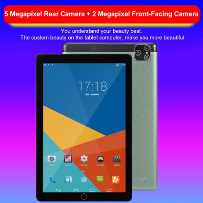 BDF P8 3G Phone Call Tablet PC, 8 inch, 2GB+32GB, Android 9.0, MTK8321 Octa Core Cortex-A7, Support Dual SIM & Bluetooth & WiFi & GPS, EU Plug(Gold)