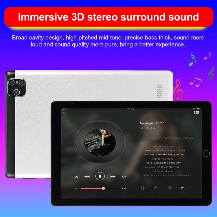 BDF P8 3G Phone Call Tablet PC, 8 inch, 2GB+32GB, Android 9.0, MTK8321 Octa Core Cortex-A7, Support Dual SIM & Bluetooth & WiFi & GPS, EU Plug(Gold)