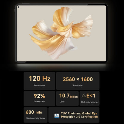 HUAWEI MatePad Pro 11 inch 2022 WiFi GOT-W09 8GB+128GB, HarmonyOS 3 Qualcomm Snapdragon 888 Octa Core, Support Dual WiFi / BT / GPS, Not Support Google Play(White)
