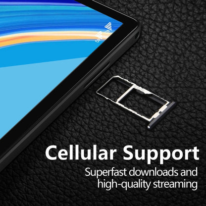 Tablette PC BDF P70 4G LTE, 10,1 pouces, 8 Go+128 Go, Android 12.0 MTK6762 Octa Core, prend en charge la double carte SIM et Bluetooth et le WiFi, prise UE (Or)