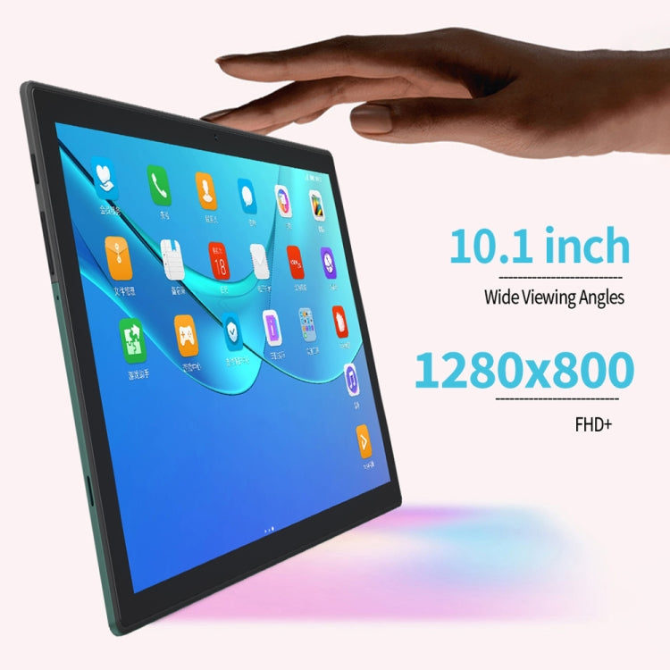 Tablette PC BDF P70 4G LTE, 10,1 pouces, 8 Go+128 Go, Android 12.0 MTK6762 Octa Core, prend en charge la double carte SIM et Bluetooth et le WiFi, prise UE (Or)
