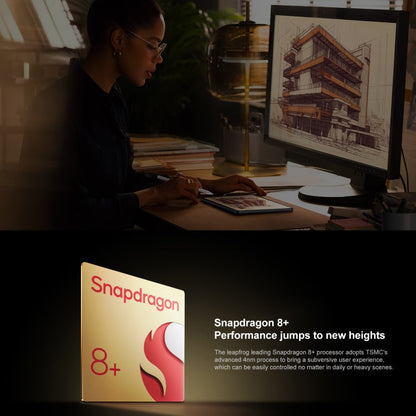 Xiaomi Pad 6 Pro, 11.0 inch, 12GB+256GB, MIUI 14 Qualcomm Snapdragon 8+ 4nm Octa Core up to 3.2GHz, 20MP HD Front Camera, 8600mAh Battery (Gold)