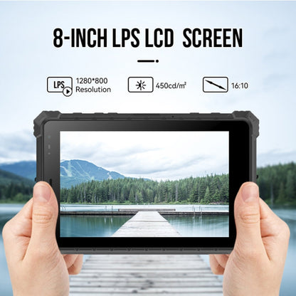 Tablette robuste 4G CENAVA A80ST, 8 pouces, 4 Go+64 Go, étanche IP68, antichoc, antipoussière, Android 10.0 MT6771 Octa Core, prend en charge GPS/WiFi/BT/NFC, prise UK