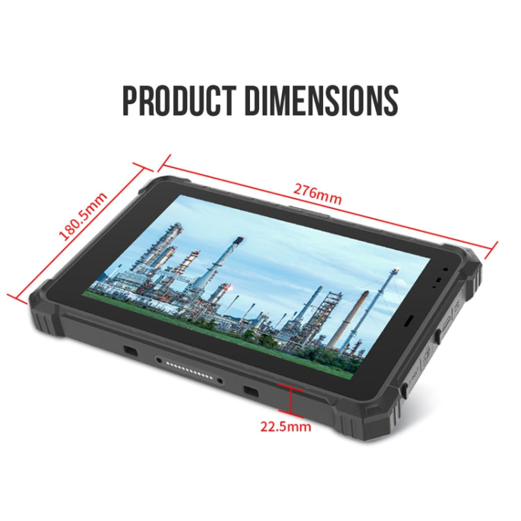 Tablette durcie CENAVA A10ST 4G, 10,1 pouces, 4 Go+64 Go, étanche IP68, antichoc, antipoussière, Android 10.0 MT6771 Octa Core, support GPS/WiFi/BT/NFC, prise US