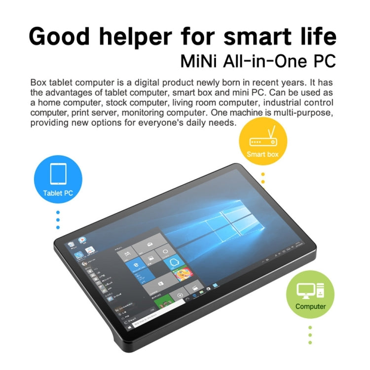 PiPo X15 Mini All-in-One PC & Tablet, 11.6 inch, 8GB+512GB, Windows 10 Home Intel Core i3-5005U 2.0GHz, Support WiFi & Bluetooth & TF Card & HDMI (Black)