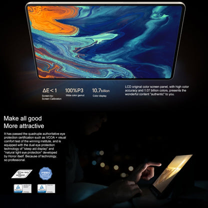 Honor MagicPad 13 GDI-W09 WiFi, 13 inch, 8GB+256GB, MagicOS 7.2 Snapdragon 888 Octa Core, Support WIFI 6 & BT & OTG, Not Support Google(Grey)