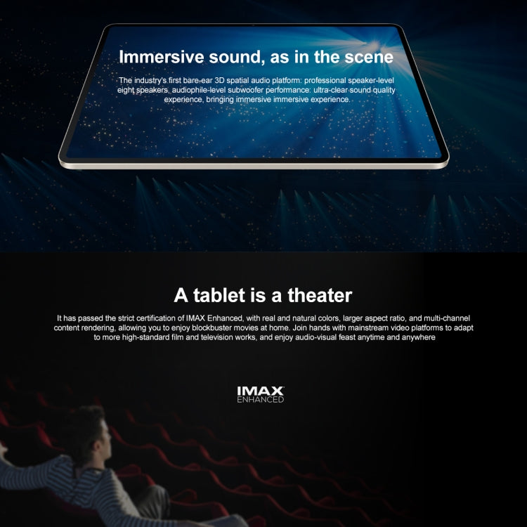 Honor MagicPad 13 GDI-W09 WiFi, 13 pouces, 8 Go+256 Go, MagicOS 7.2 Snapdragon 888 Octa Core, prend en charge le WIFI 6 et le BT et l'OTG, ne prend pas en charge Google (Cyan)