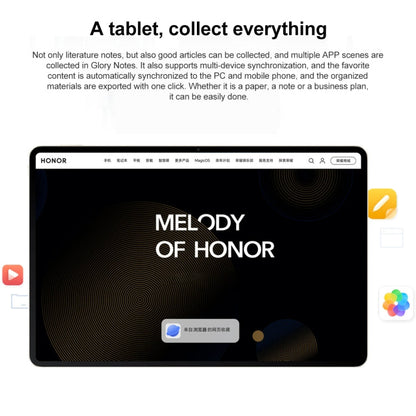 Honor MagicPad 13 GDI-W09 WiFi, 13 inch, 12GB+256GB, MagicOS 7.2 Snapdragon 888 Octa Core, Support WIFI 6 & BT & OTG, Not Support Google(Silver)