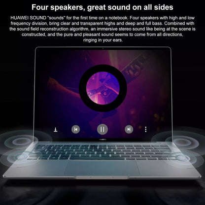 Huawei MateBook 13s Laptop, 16GB+512GB, Windows 10 Home Chinese Version, Intel Core i7-11370H Quad Core up to 4.8GHz, Iris Xe Graphics, Support Bluetooth / HDMI, US Plug(Silver)