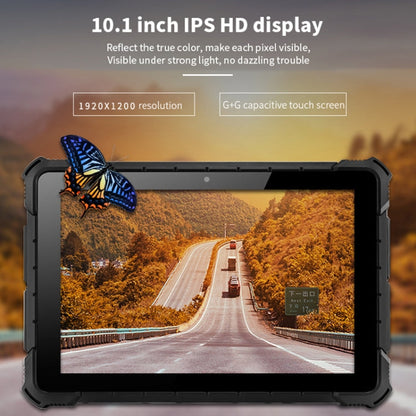 Tablette durcie CENAVA S10 Pro, 10,1 pouces, 8 Go+128 Go, étanche IP67 antichoc antipoussière, Windows10 Intel Pentium J4205 Quad Core, compatible GPS/WiFi/BT/NFC