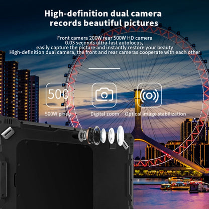 PiPo X4 Rugged Tablet, 10.1 inch, 8GB+128GB, IP67 Waterproof Shockproof Dustproof, Windows10 Intel Pentium J4205 Quad Core, Support GPS/WiFi/BT/NFC