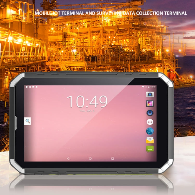 UNIWA T80 Proofing 4G Phone Call Tablet PC, 3GB+32GB, IP68 Waterproof Shockproof Dustproof, 8.0 inch Android 7.0, MTK6753 Cortex A53 Octa Core up to 1.3GHz, WiFi, Bluetooth, GPS, NFC(Black Grey)