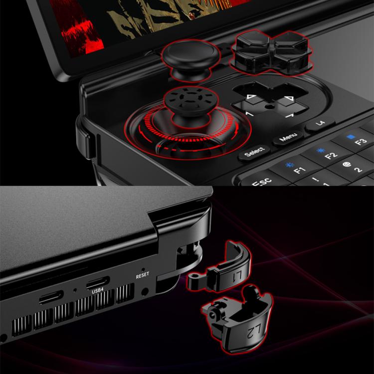 GPD WIN Mini 2025 Handheld Gaming PC, 32GB+2TB, 7 inch Windows 11 Home AMD Ryzen AI 9 HX 370, UK Plug