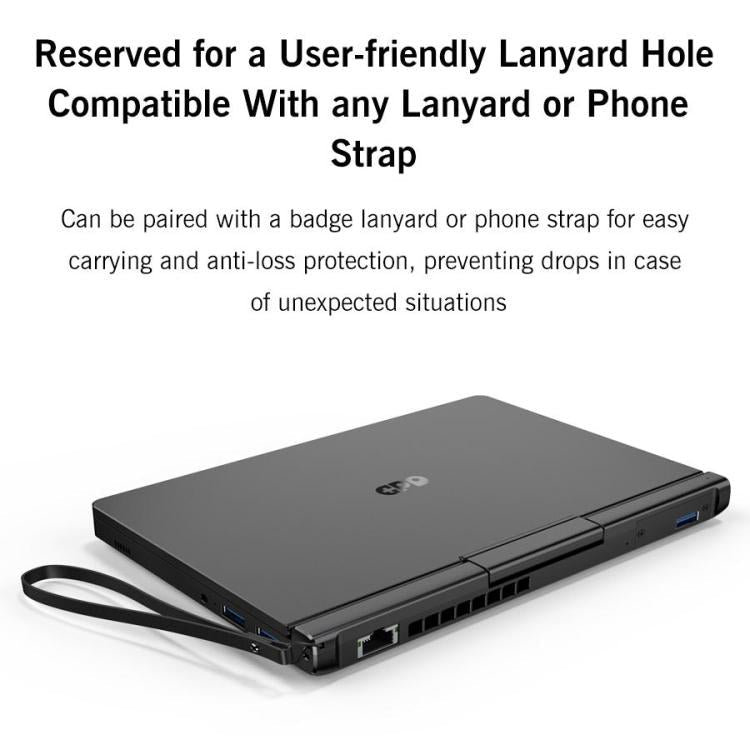 Mini PC portable GPD Pocket 3, 16 Go + 512 Go, écran 8 pouces Windows 11 Famille Intel Pentium Gold 7505, prise britannique