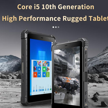 CENAVA W80Y IP68 Rugged Tablet PC, 8GB+128GB, 8 inch Windows 11 Intel Core i5-10210Y Quad Core, EU Plug