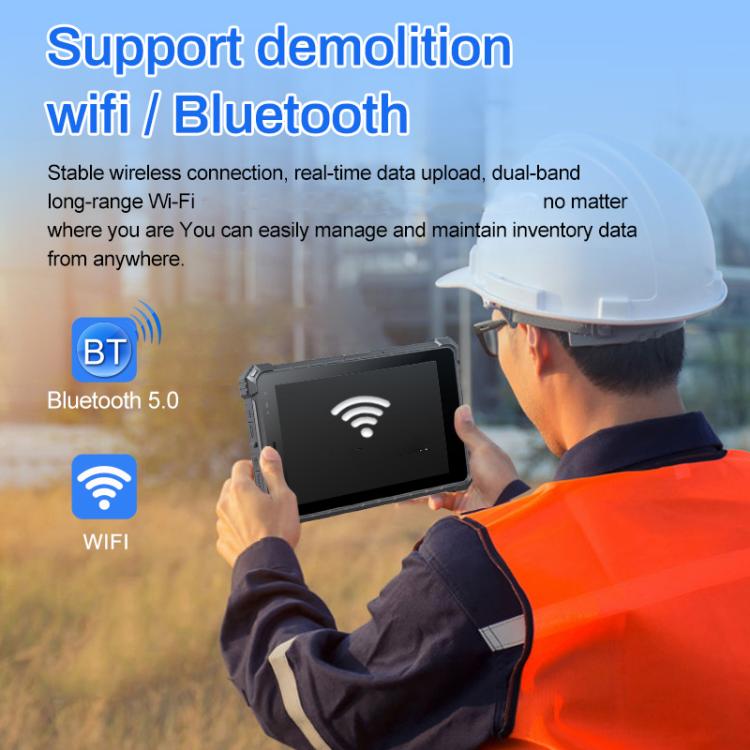 CENAVA W10Y Tablette durcie IP68, 8 Go+128 Go, 10,1 pouces Windows 11 Intel Core i5-10210Y Quad Core, Prise UE