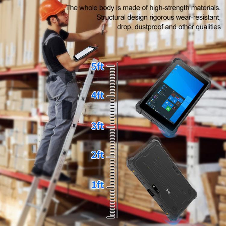 CENAVA W10Y IP68 Rugged Tablet PC, 8GB+128GB, 10.1 inch Windows 11 Intel Core i5-10210Y Quad Core, UK Plug