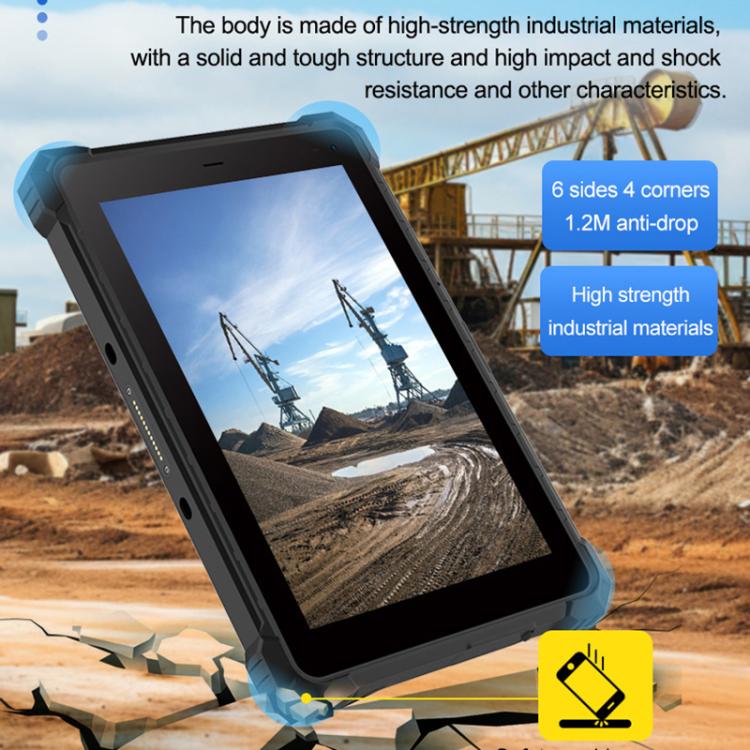 CENAVA W80N IP68 Rugged Tablet PC, 8GB+128GB, 8 inch Windows 11 Intel JASPER LAKE N5100 Quad Core, UK Plug