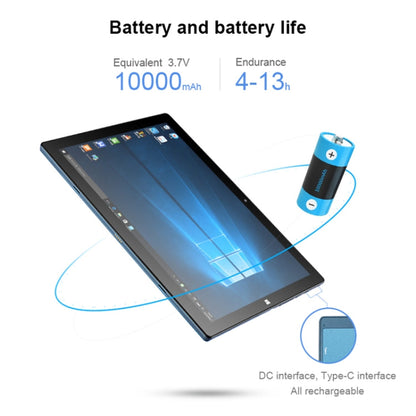 PiPO W12 4G LTE Tablet PC, 12.3 inch, 8GB+256GB, Windows 10 System, Qualcomm Snapdragon 850 Octa Core up to 2.96GHz, Not Include Keyboard & Stylus Pen, Support Dual SIM & Dual Band WiFi & Bluetooth & GPS, US Plug