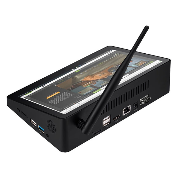 PiPo H10PRO All-in-One Mini PC, 10.1 inch, 8GB+128GB, Windows 11 Intel Alder Lake N95 Quad Core, US Plug (Black)