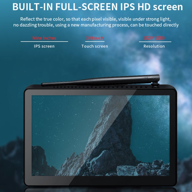 PiPo X9S All-in-One Mini PC, 9.0 inch, 4GB+64GB, Windows 10 Intel Celeron J4105 Quad Core, US Plug (Black)