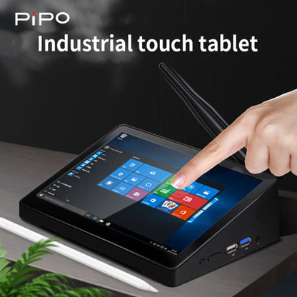 PiPo X9S All-in-One Mini PC, 9.0 inch, 4GB+64GB, Windows 10 Intel Celeron J4105 Quad Core, US Plug (Black)