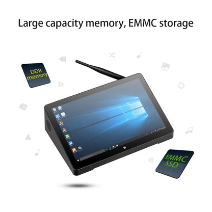 PiPo H10PRO All-in-One Mini PC, 10.1 inch, 8GB+1TB, Windows 11 Intel Alder Lake N95 Quad Core, US Plug (Black)