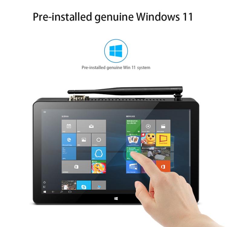PiPo H10PRO All-in-One Mini PC, 10.1 inch, 8GB+1TB, Windows 11 Intel Alder Lake N95 Quad Core, US Plug (Black)