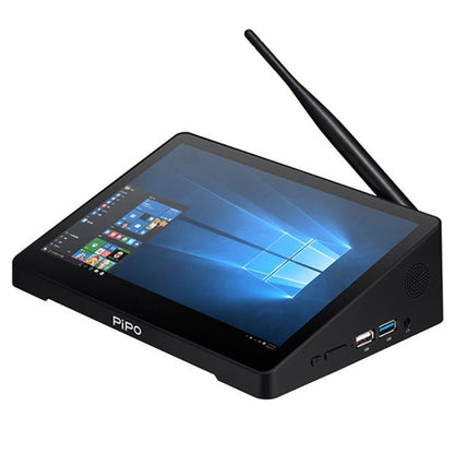 PiPo H10PRO All-in-One Mini PC, 10.1 inch, 8GB+256GB, Windows 11 Intel Alder Lake N95 Quad Core, US Plug (Black)