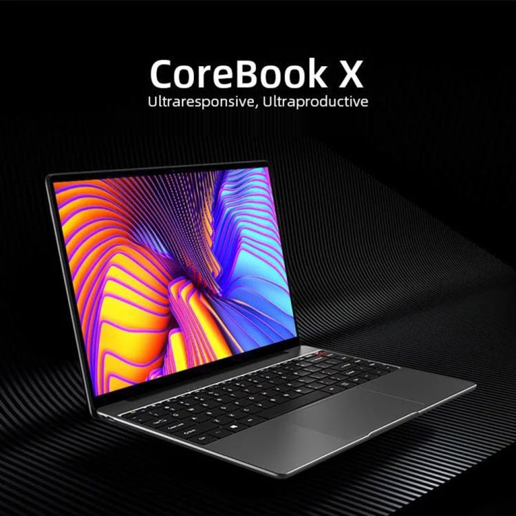 CHUWI CoreBook X Laptop, 14 inch, 8GB+512GB, Windows 10 Home, Intel Core i5-8259U Quad Core 2.3GHz-3.8GHz, Support Dual Band WiFi / Bluetooth / TF Card Extension (Dark Gray)