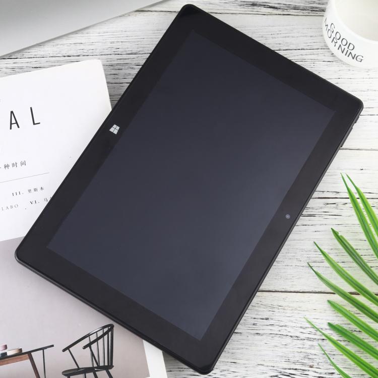 Hongsamde Tablet PC, 12GB+128GB, 10.1 inch Windows 11 Intel Celeron N4120, without Keyboard Leather Case (UK Plug)