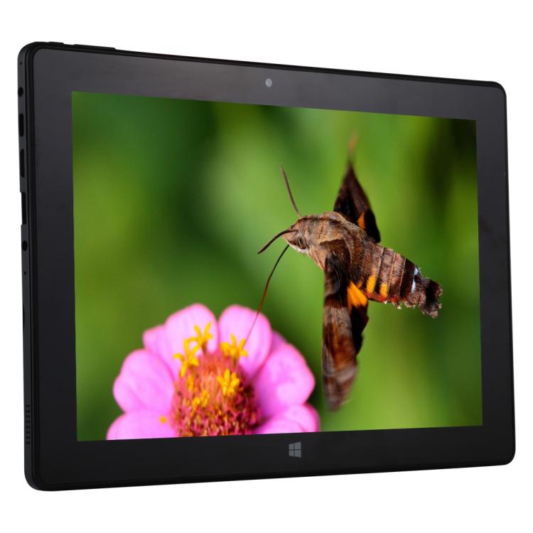 Hongsamde Tablet PC, 12GB+128GB, 10.1 inch Windows 11 Intel Celeron N4120, without Keyboard Leather Case (EU Plug)