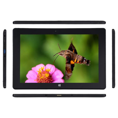 Hongsamde Tablet PC, 12GB+128GB, 10.1 inch Windows 11 Intel Celeron N4120, without Keyboard Leather Case (US Plug)