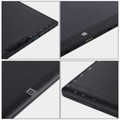 Hongsamde Tablet PC, 12GB+128GB, 10.1 inch Windows 11 Intel Celeron N4120, without Keyboard Leather Case (UK Plug)