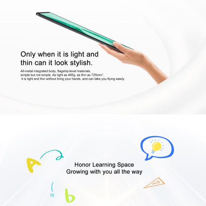 Honor Pad X9 WiFi Tablet PC, 11 inch 8GB+128GB MagicOS 8.0 Qualcomm Snapdragon 680 Octa Core (Cyan)