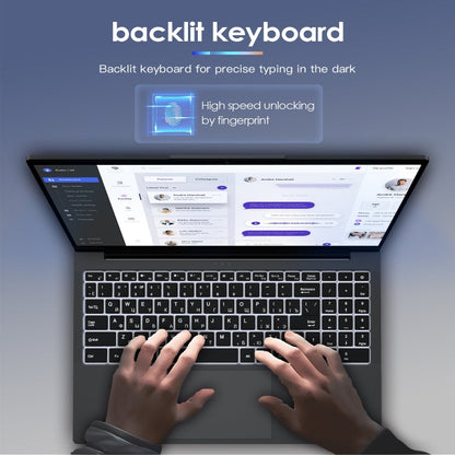 GXMO G156 15.6 inch Laptop, 32GB+1TB, Windows 11 AMD Ryzen 7 5825U Octa Core, Support Fingerprint Unlock, US Plug