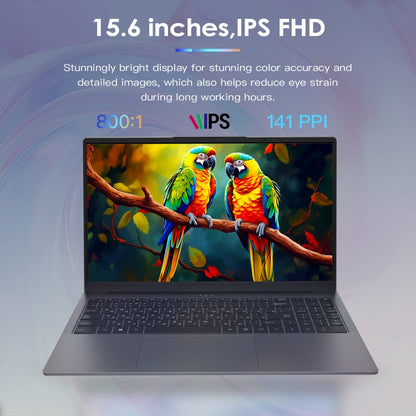 GXMO G156 15.6 inch Laptop, 32GB+1TB, Windows 11 AMD Ryzen 7 5825U Octa Core, Support Fingerprint Unlock, US Plug